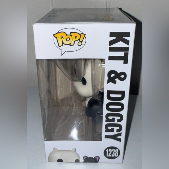 Funko Pop! Kit & Doggy Action Figures - White and Black - Picture 4 of 6